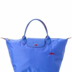 women Longchamp Le Pliage Club Medium Nylon Short Handle Tote