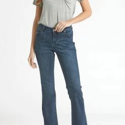Dear John Denim women SLOANE BOOTCUT DENIM IN BROOKLYN in Dark Wash
