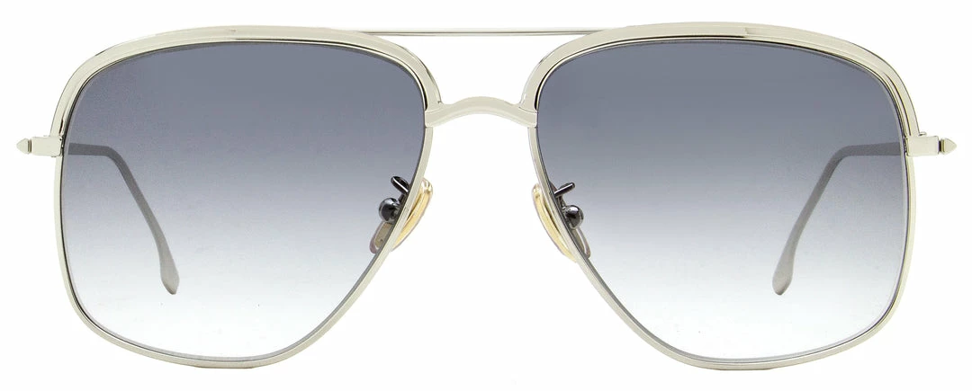 Victoria Beckham Women's Navigator Sunglasses VB200S 040 Silver 57mm 4 Victoria Beckham Women's Navigator Sunglasses VB200S 040 Silver 57mm - Image 2