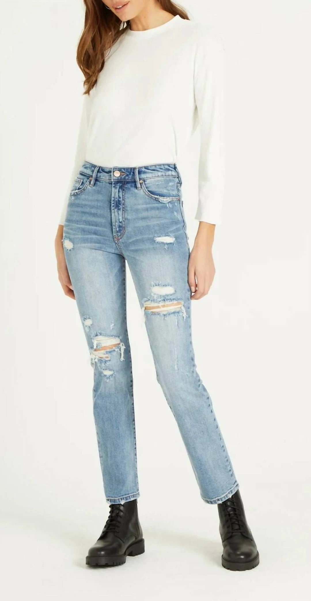 Dear John Denim women FRANKIE JEANS IN BELGRADE in Light Wash 4 Dear John Denim women FRANKIE JEANS IN BELGRADE in Light Wash - Image 2