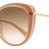 Longchamp Women's Butterfly Sunglasses LO674S 279 Nude/Gold 56mm