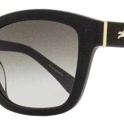 Longchamp Women's Rectangular Sunglasses LO632S 001 Black 53mm
