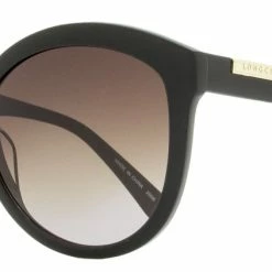 Longchamp Women's Oval Sunglasses LO671S 001 Black 57mm