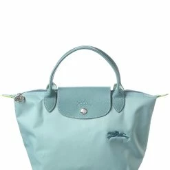 women Longchamp Le Pliage Green Nylon Bag