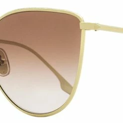 Victoria Beckham Women's Cat-Eye Sunglasses VB209S 722 Gold 59mm