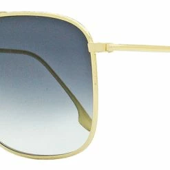 Victoria Beckham Women's Square Sunglasses VB202S 701 Gold 59mm