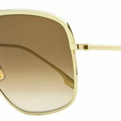 Victoria Beckham Women's Navigator Sunglasses VB200S 714 Gold 57mm
