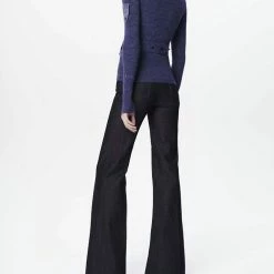 Victoria Beckham women Military Rib Polo Shirt in Denim Mouline -Dear John Denim Sales Shop 51788b0e9ec740fb93d8343d86729417 1080x