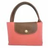 Longchamp women Longcham Le liage Nylon Medium Folding Satchel Bag
