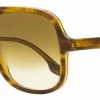 Victoria Beckham Women's Navigator Sunglasses VB620S 240 Caramel Pearl 59mm