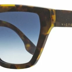 Victoria Beckham Women's Modified Rectangle Sunglasses VB145S 210 Brown Tortoise 55mm