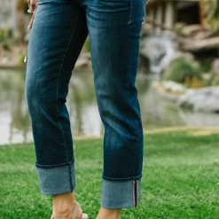 Dear John Denim women Playback Cuffed Jean in Mason