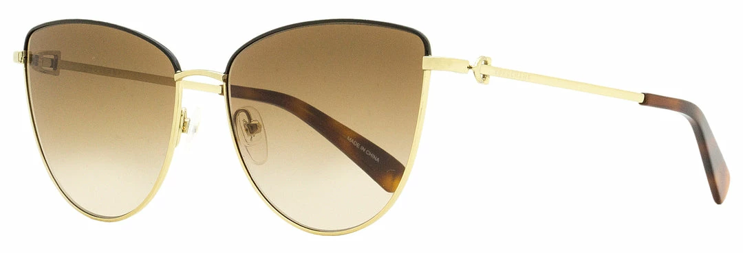 Longchamp Women's Tea Cup Sunglasses LO152S 720 Gold/Black/Havana 58mm 3 Longchamp Women's Tea Cup Sunglasses LO152S 720 Gold/Black/Havana 58mm