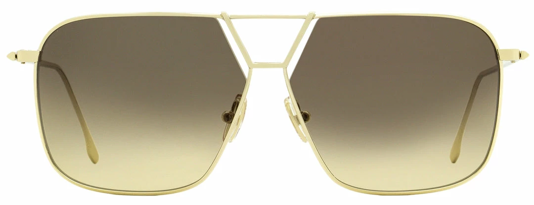 Victoria Beckham Women's Navigator Sunglasses VB204S 702 Gold 60mm 4 Victoria Beckham Women's Navigator Sunglasses VB204S 702 Gold 60mm - Image 2