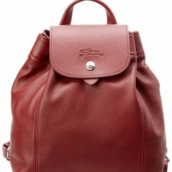 women Longchamp Le Pliage Cuir XS Leather Backpack