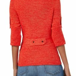 Victoria Beckham women Military Rib Polo Shirt in Red Mouline -Dear John Denim Sales Shop 8343ab70dd874dce95f5856d5e01da3e 1080x