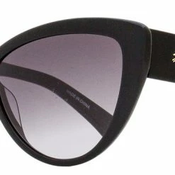 Longchamp Women's Cat Eye Sunglasses LO663S 005 Ebony 56mm