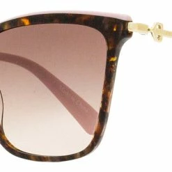 Longchamp Women's Square Sunglasses LO683S 210 Tortoise/Pink/Gold 56mm