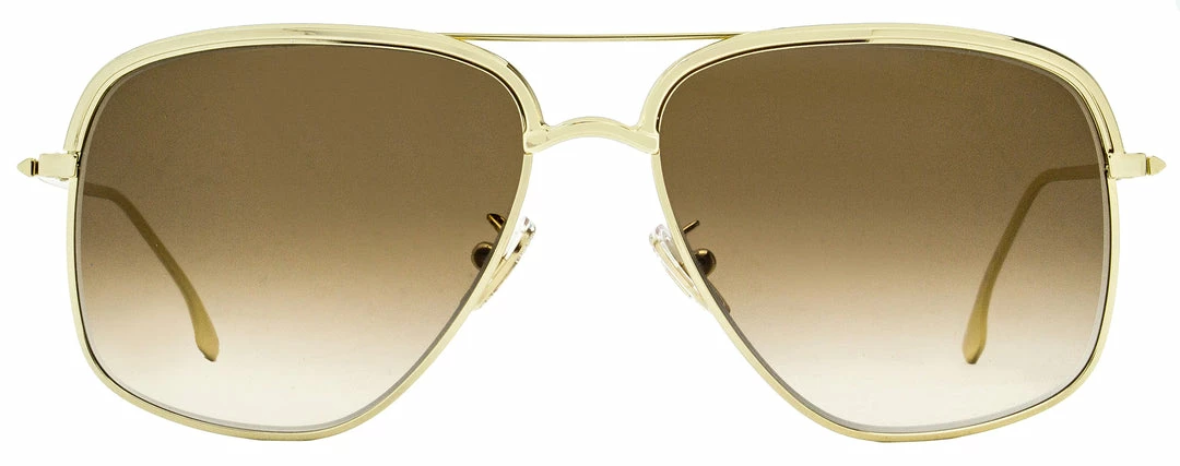 Victoria Beckham Women's Navigator Sunglasses VB200S 714 Gold 57mm 4 Victoria Beckham Women's Navigator Sunglasses VB200S 714 Gold 57mm - Image 2