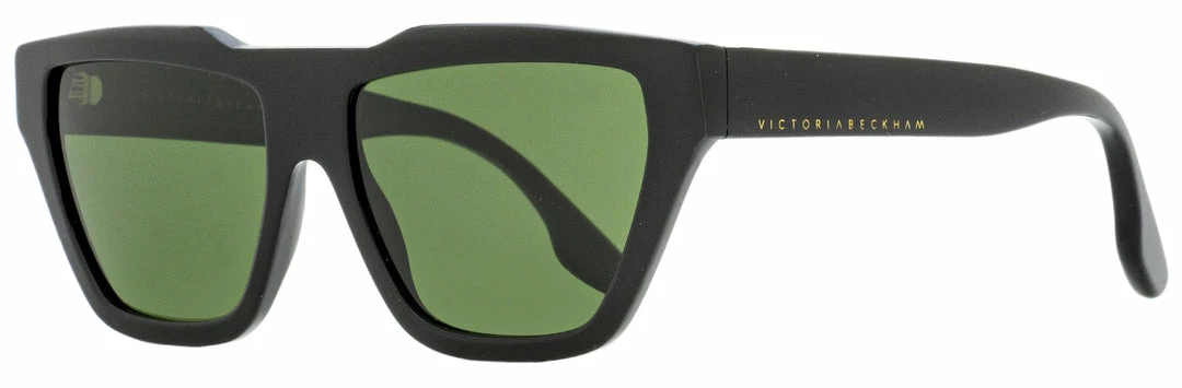 Victoria Beckham Women's Modified Rectangle Sunglasses VB145S 001 Black 55mm 3 Victoria Beckham Women's Modified Rectangle Sunglasses VB145S 001 Black 55mm