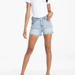 Dear John Denim women Ivy High Rise Shorts in North Sea