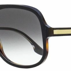 Victoria Beckham Women's Navigator Sunglasses VB620S 005 Black/Tortoise 59mm