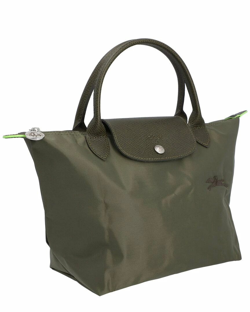 women Longchamp Le Pliage Green Nylon Bag 5 women Longchamp Le Pliage Green Nylon Bag - Image 3