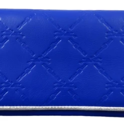 Longchamp women Longcham LM Cuir Deluxe Jockey Embossed Leather Fla Enveloe Wallet