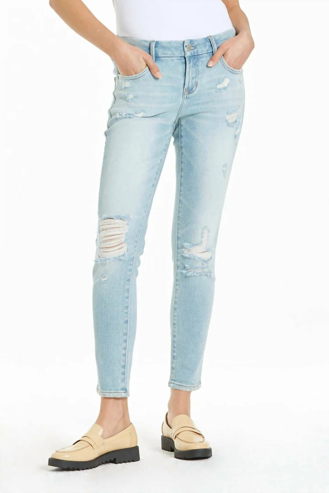 Dear John Denim women Joyrich Mid Rise Skinny Jean in Belle Isle 3 Dear John Denim women Joyrich Mid Rise Skinny Jean in Belle Isle
