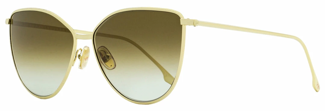 Victoria Beckham Women's Cat-Eye Sunglasses VB209S 702 Gold 59mm 3 Victoria Beckham Women's Cat-Eye Sunglasses VB209S 702 Gold 59mm