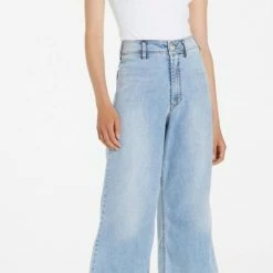 Dear John Denim women AUDREY WIDE LEG JEANS in Light Wash