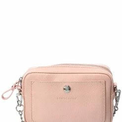 women Longchamp Le Foulonne Leather Crossbody