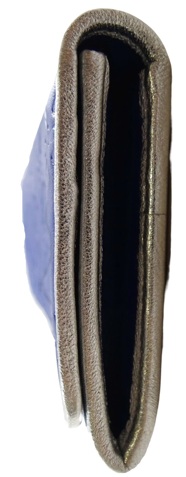 Longchamp women Longcham LM Cuir Deluxe Jockey Embossed Leather Fla Enveloe Wallet 4 Longchamp women Longcham LM Cuir Deluxe Jockey Embossed Leather Fla Enveloe Wallet - Image 2