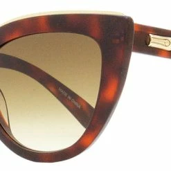 Longchamp Women's Cat Eye Sunglasses LO686S 518 Red Havana 51mm