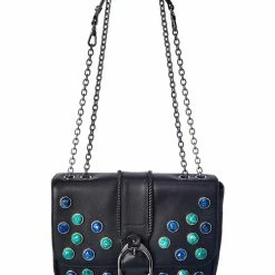 women Longchamp Leather Shoulder Bag