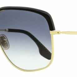 Victoria Beckham Women's Navigator Sunglasses VB201S 717 Gold/Black 60mm
