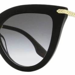 Victoria Beckham Women's Cat Eye Sunglasses VB621S 001 Black 53mm