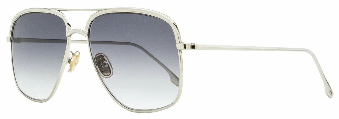 Victoria Beckham Women's Navigator Sunglasses VB200S 040 Silver 57mm 3 Victoria Beckham Women's Navigator Sunglasses VB200S 040 Silver 57mm