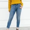 Dear John Denim women Erin Slim Straight Ankle Jean in Reeve