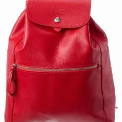 women Longchamp Le Foulonne Canvas Backpack